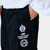 Heritage Navy Tailored Pants Pants Eme Studios