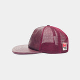 Hide Burgundy Cap Headwear Eme Studios