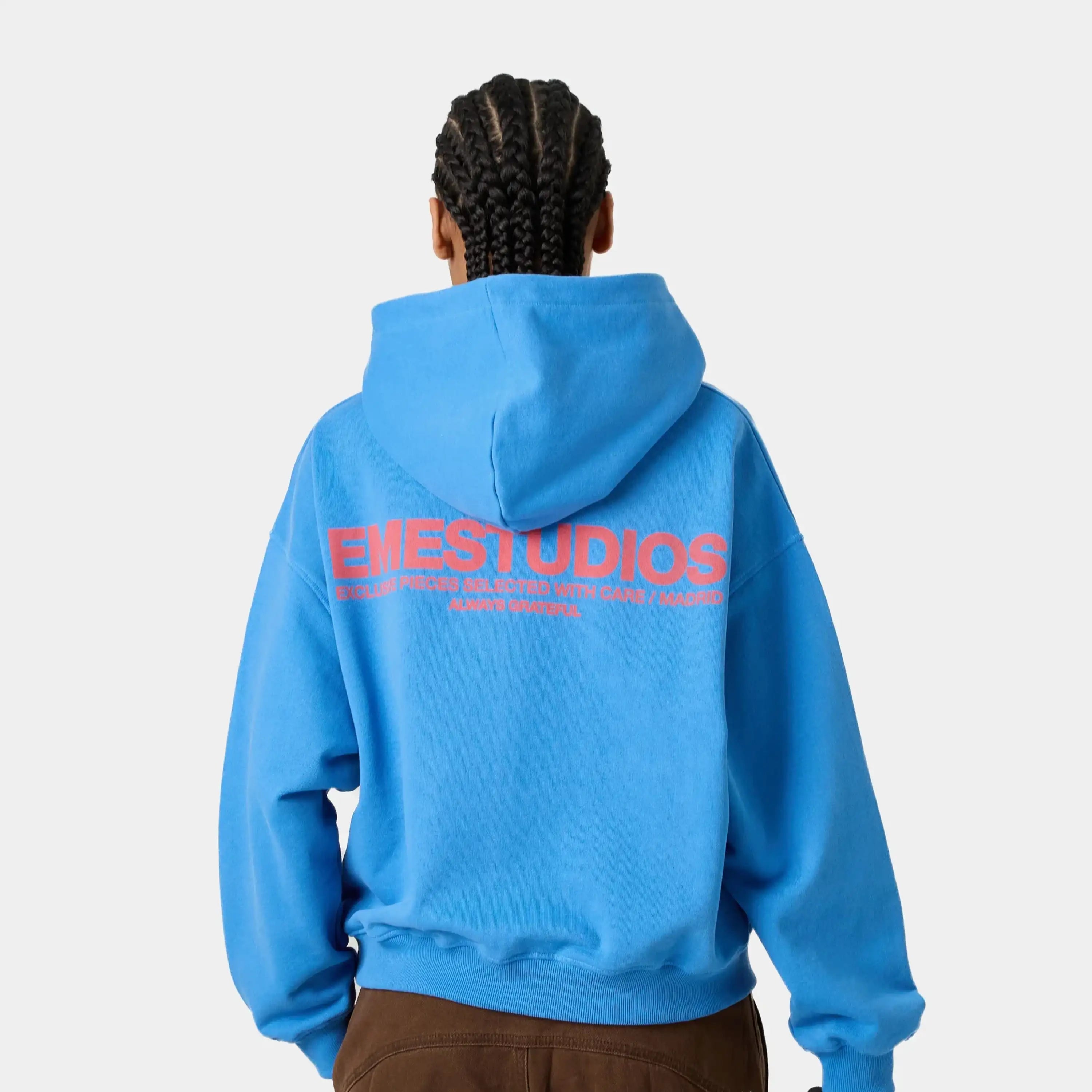 Hot Soul Sapphire Oversized Hoodie Hoodies Eme Studios