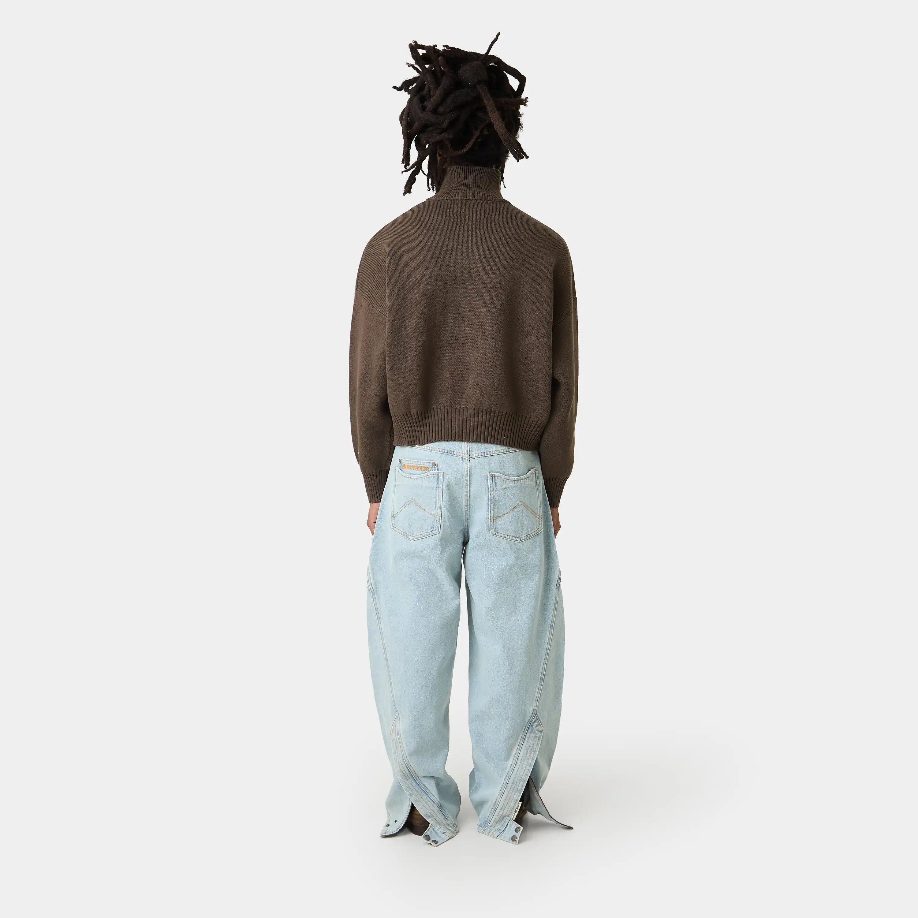 Hudson Lollipop Half Zip Knitwear Eme Studios