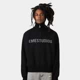 Hudson Shadow Half Zip Knitwear Eme Studios