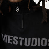 Hudson Shadow Half Zip Knitwear Eme Studios