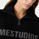 Hudson Shadow Half Zip Knitwear Eme Studios