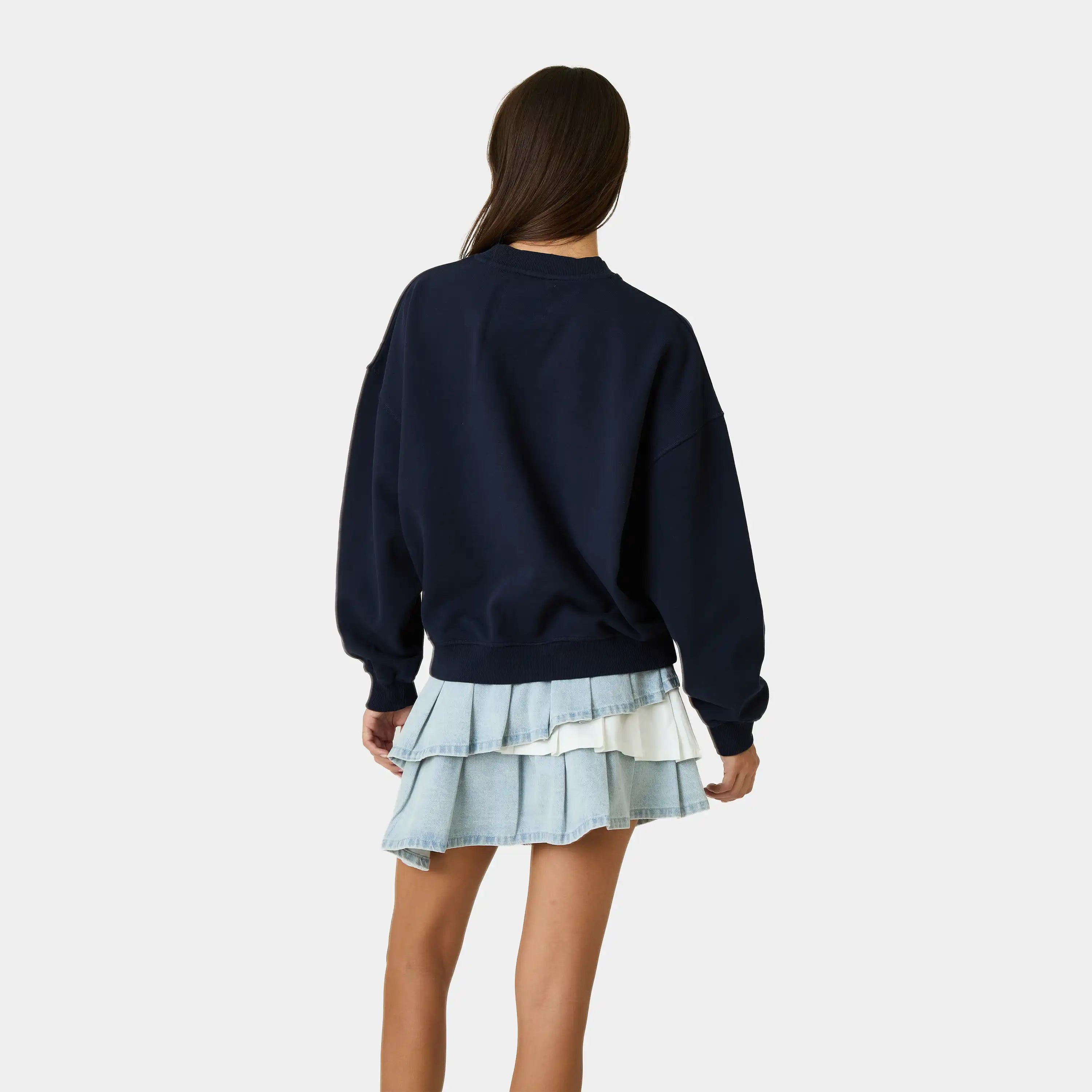 IJK Night Sky Oversized Crewneck Sweatshirts Eme Studios