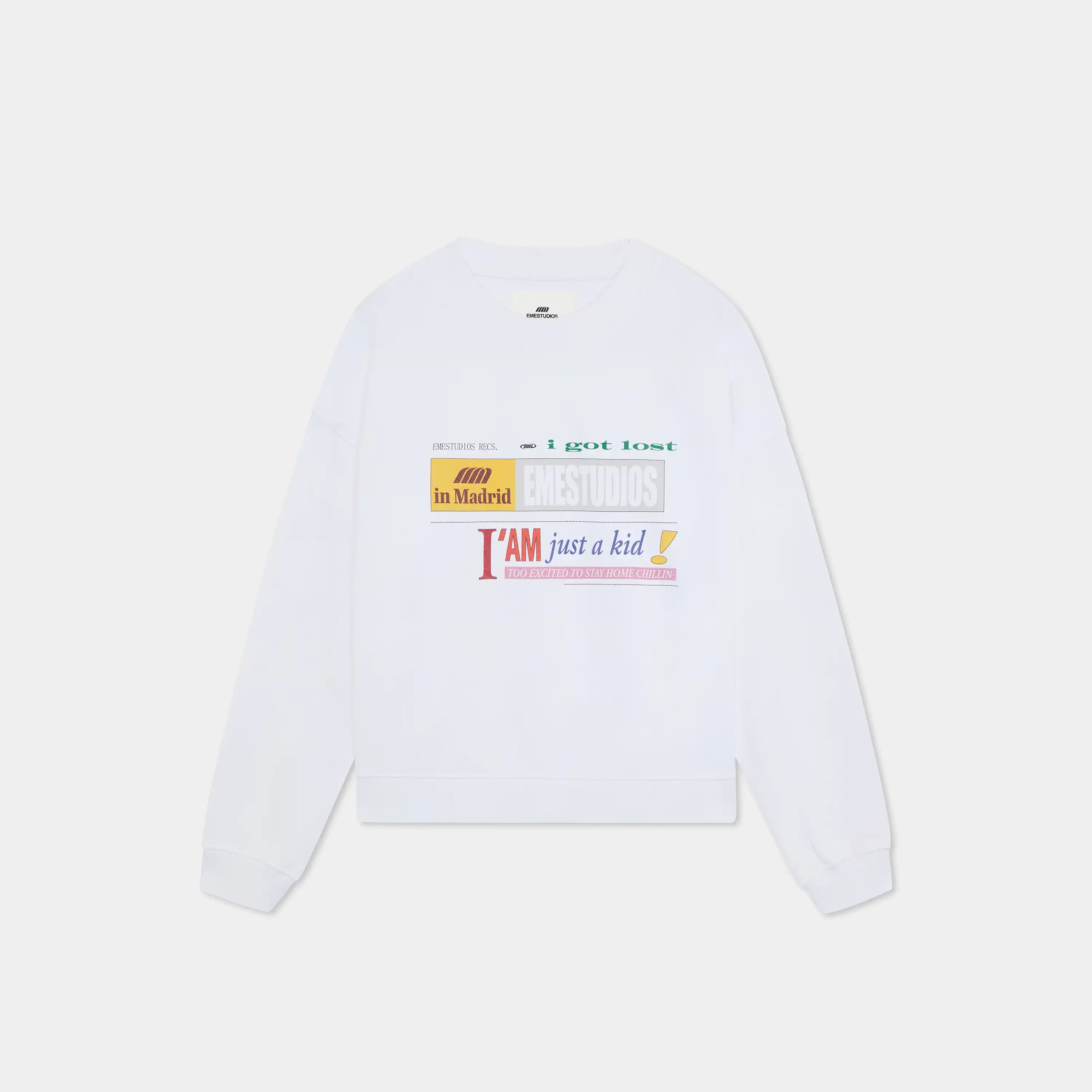 IJK Pearl Oversized Crewneck Sweatshirts Eme Studios