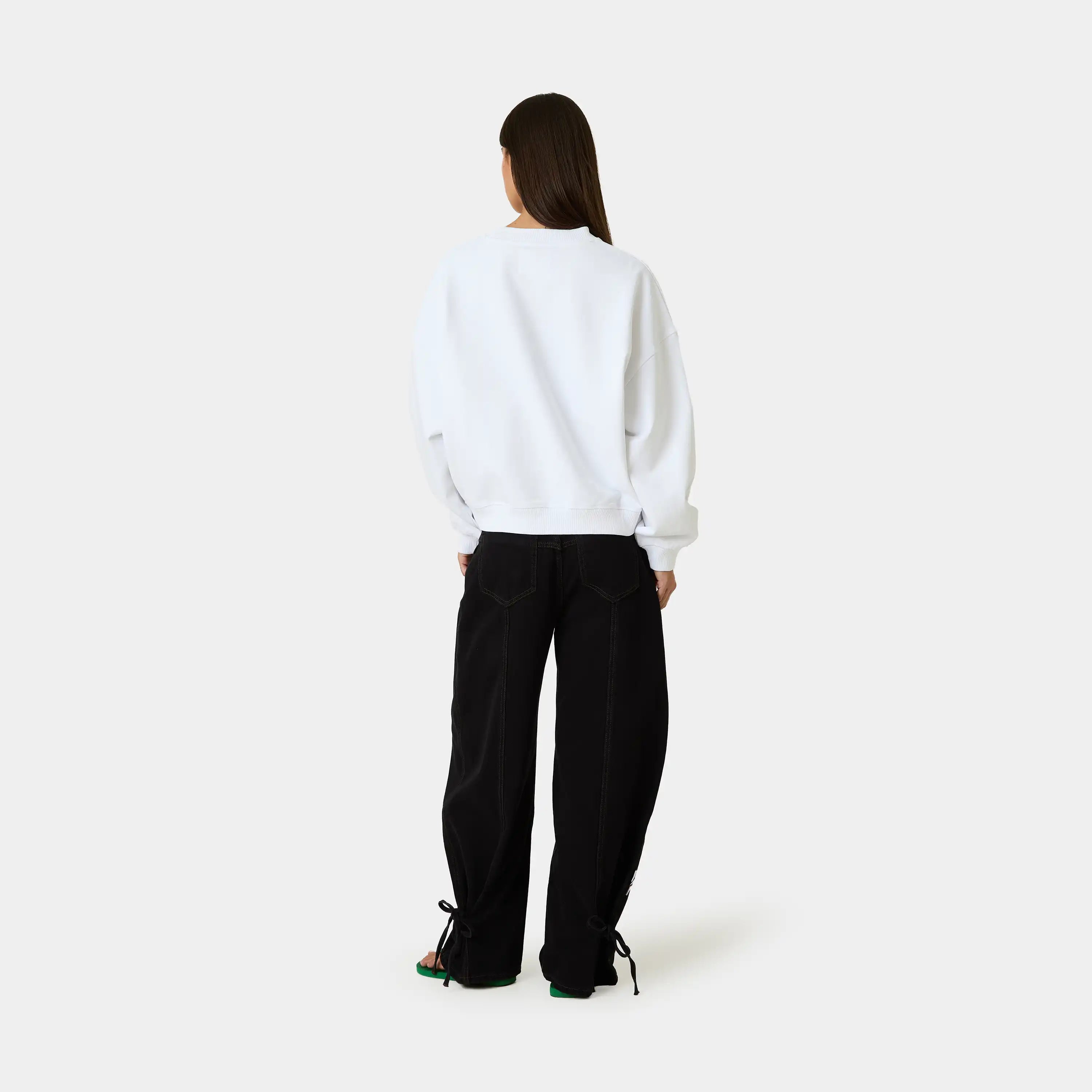 IJK Pearl Oversized Crewneck Sweatshirts Eme Studios