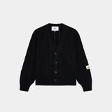 Inger Black Cardigan Knitwear eme