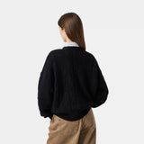 Inger Black Cardigan Knitwear eme