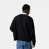Inger Black Cardigan Knitwear eme