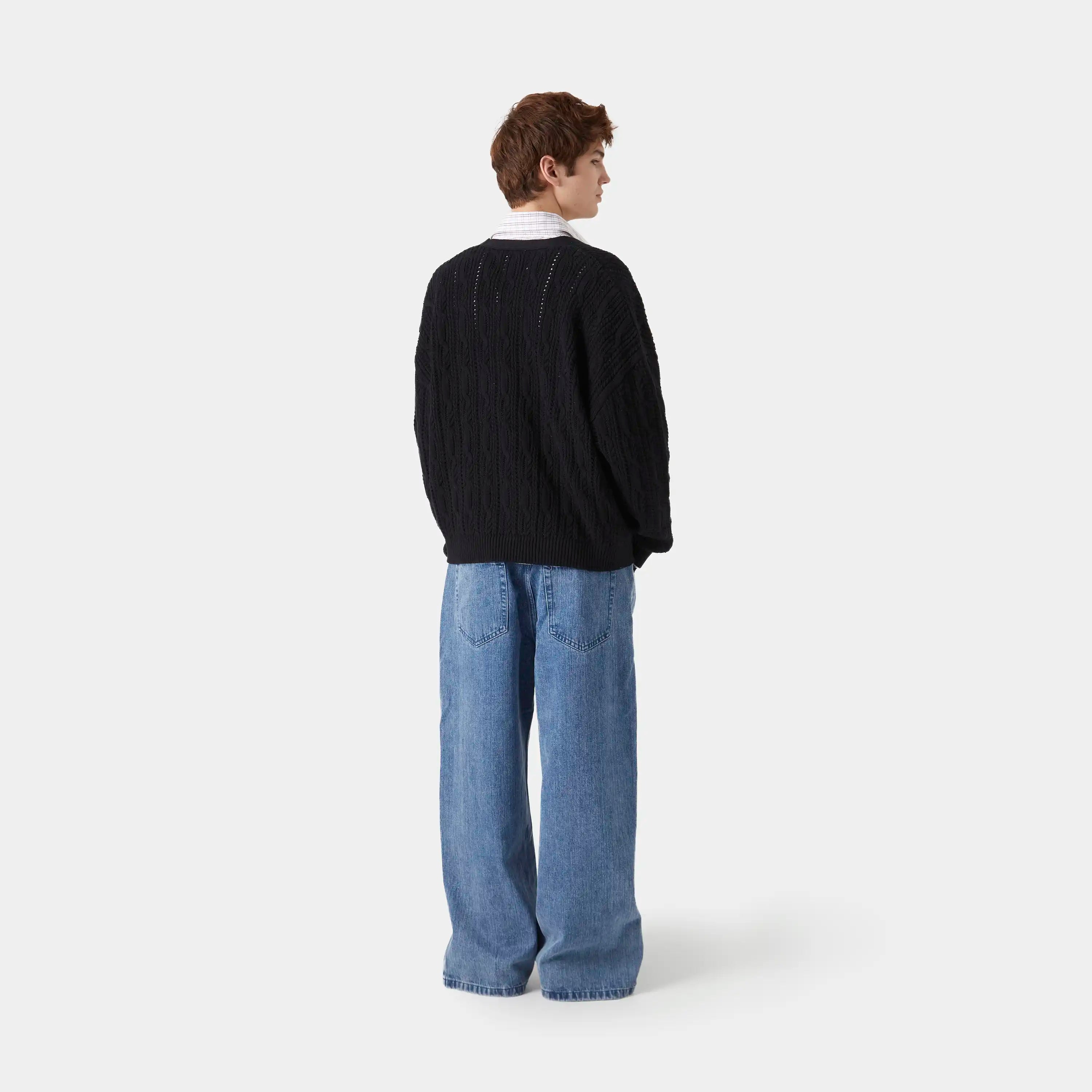 Inger Black Cardigan Knitwear eme