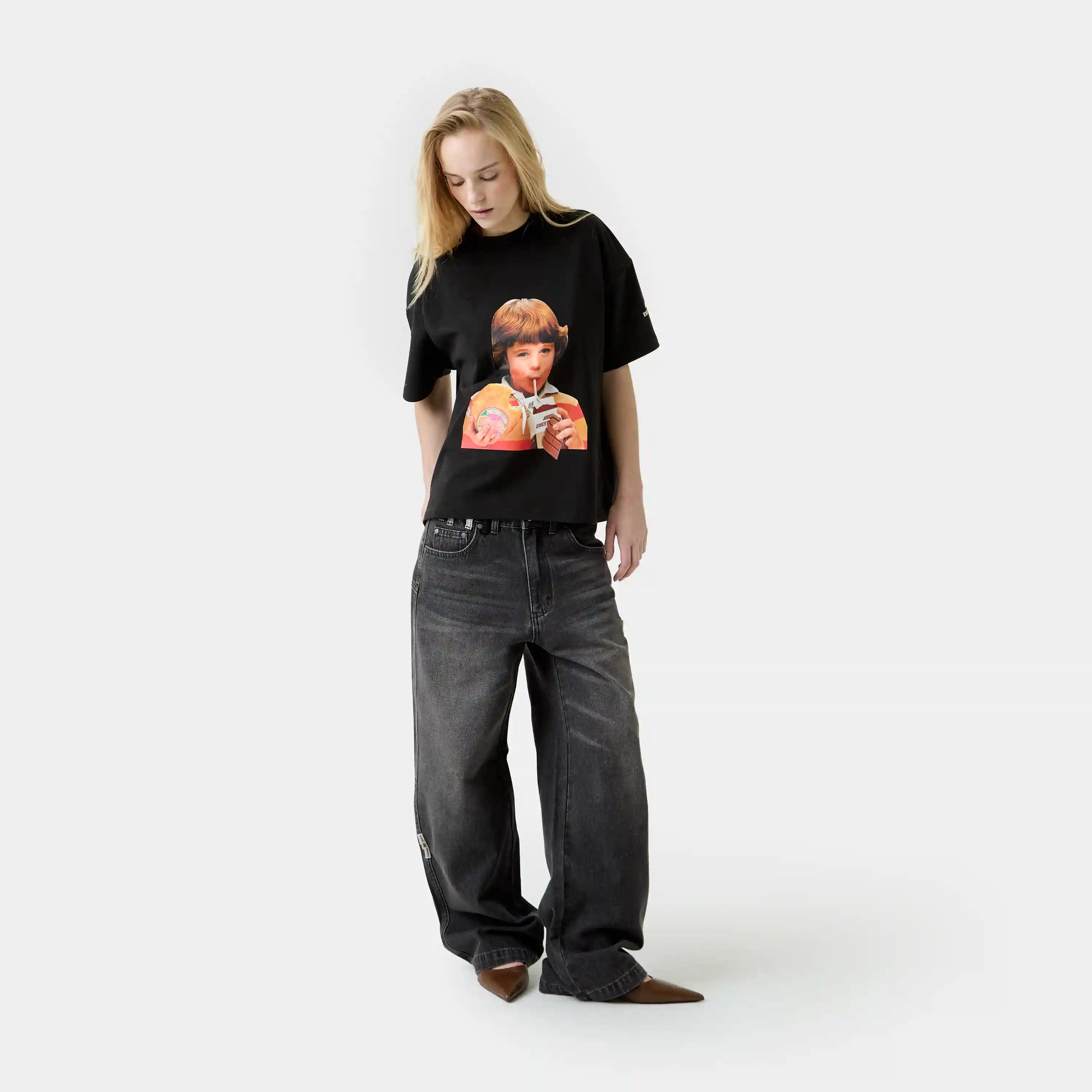 Inner Child Shadow Oversized Tee T-shirts Eme Studios