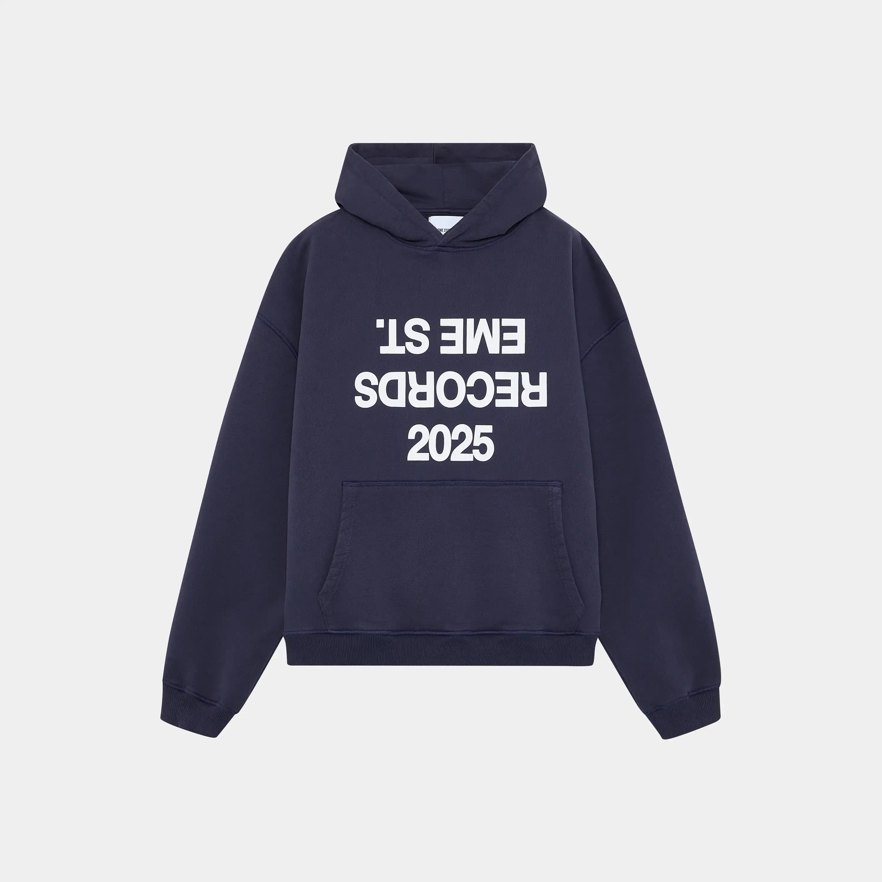 Inside Out Navy Oversized Hoodie Hoodies eme
