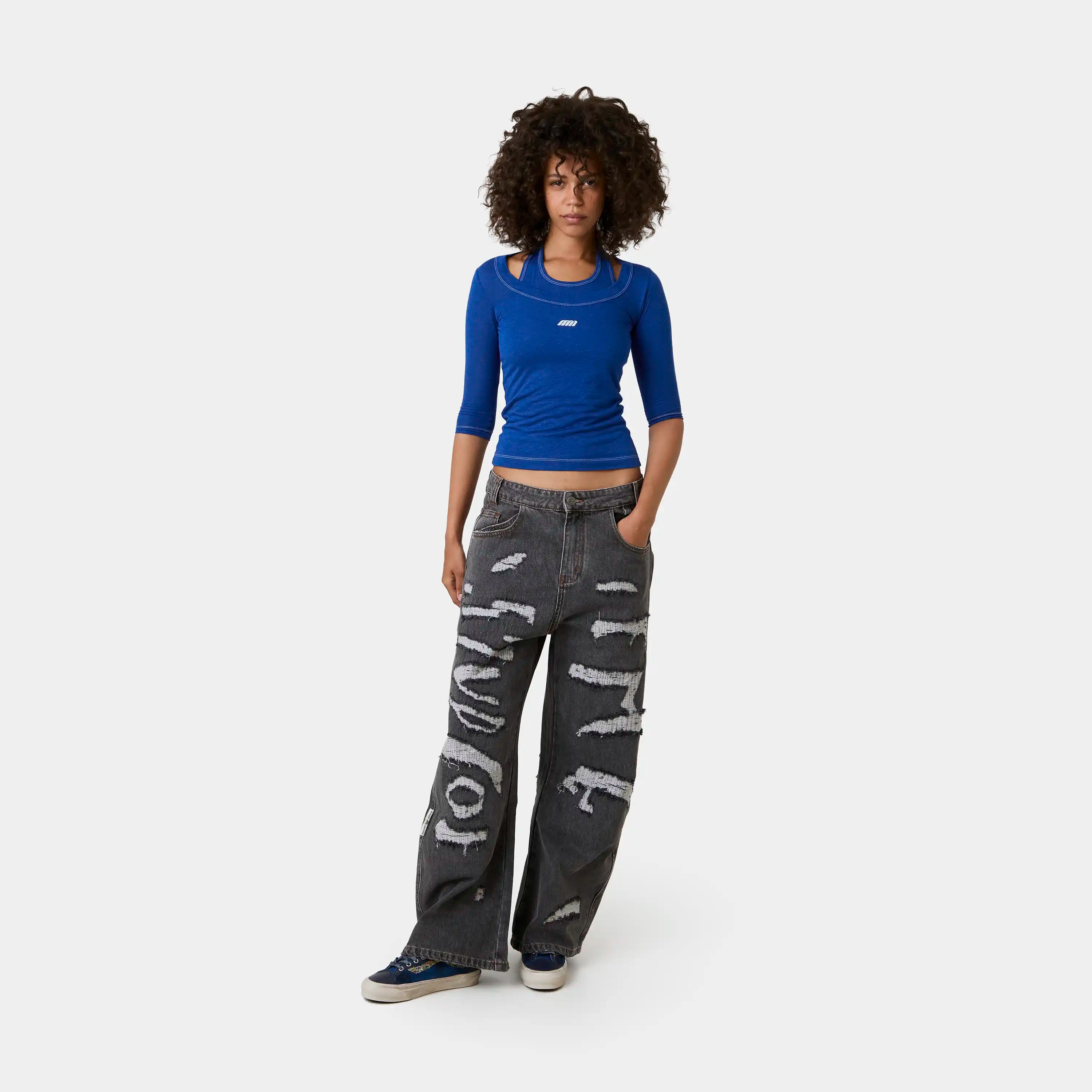 Irina Klein Layered Long Sleeve Woman T-Shirts Eme Studios