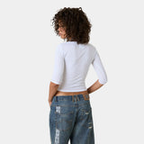 Irina Pearl Layered Long Sleeve Woman T-Shirts Eme Studios