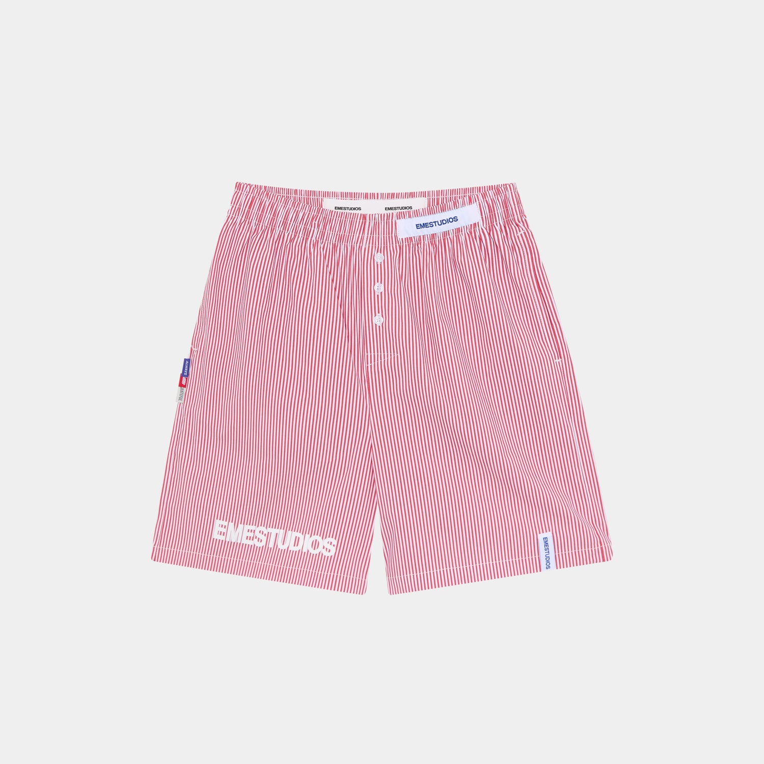 Jammies LS Cherry Striped Shorts eme