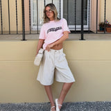 Jayde Cream CSWT Shorts Shorts Eme Studios