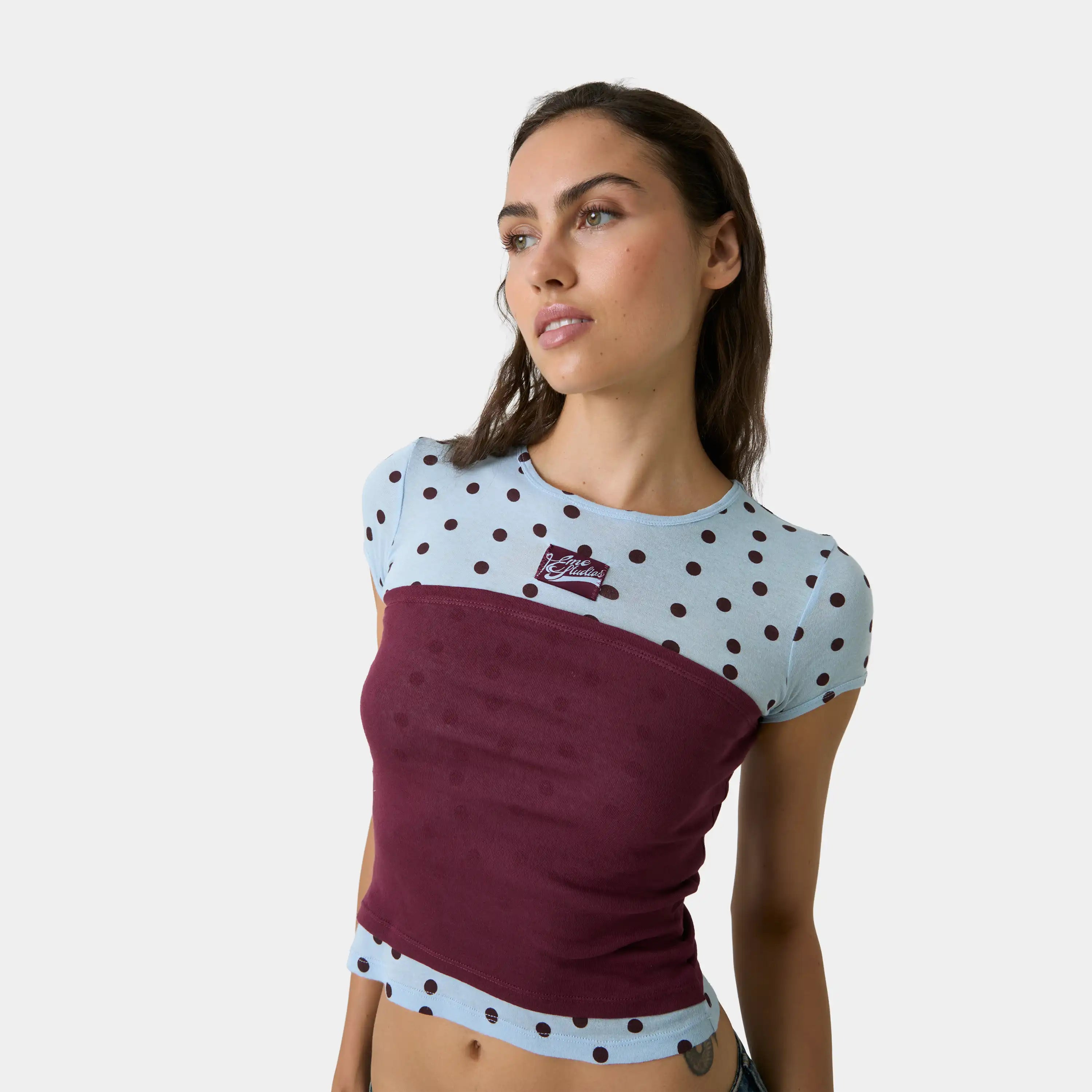 Kiss Me Dots Tee Woman T-Shirts Eme Studios