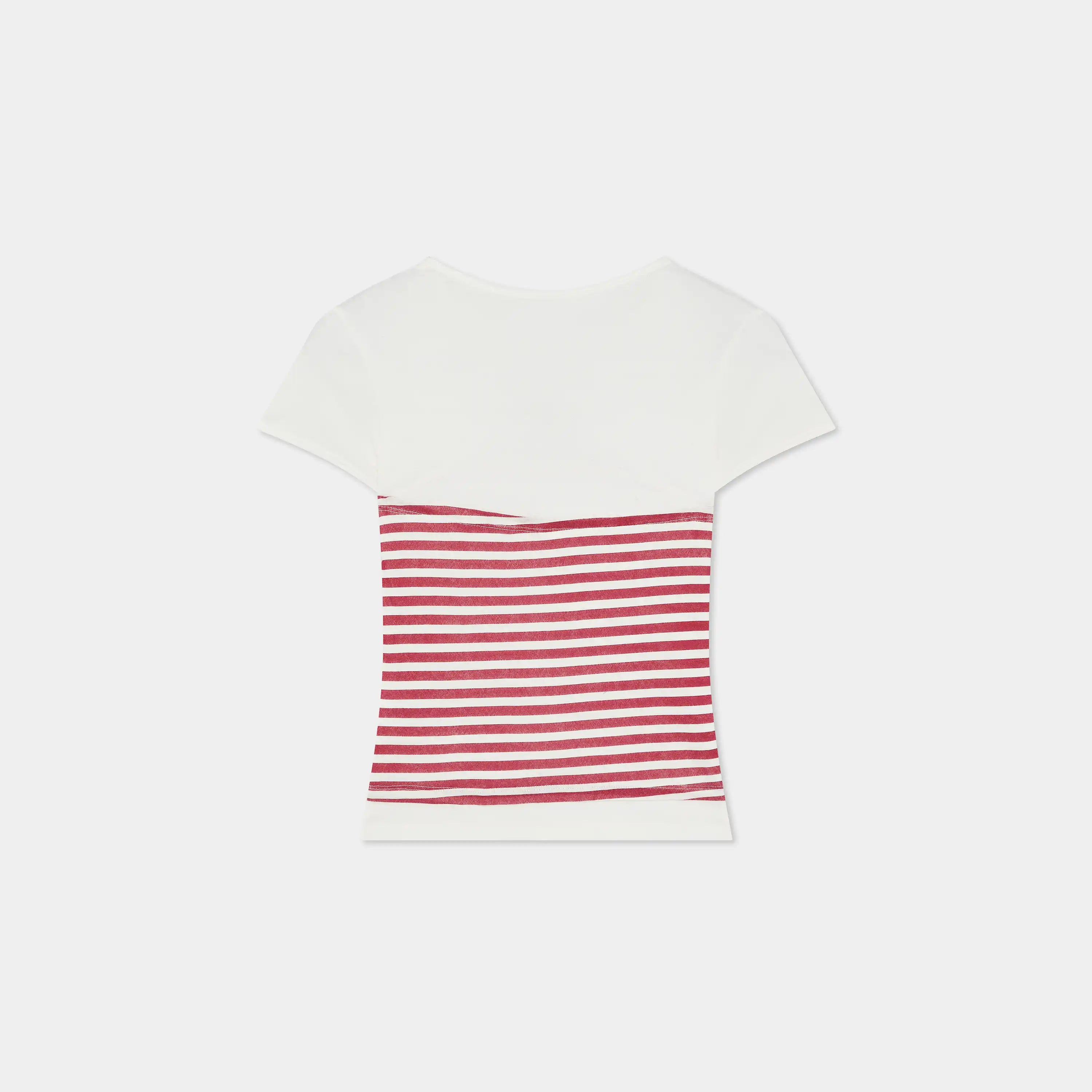 Kiss Me Striped Tee Woman T-Shirts Eme Studios
