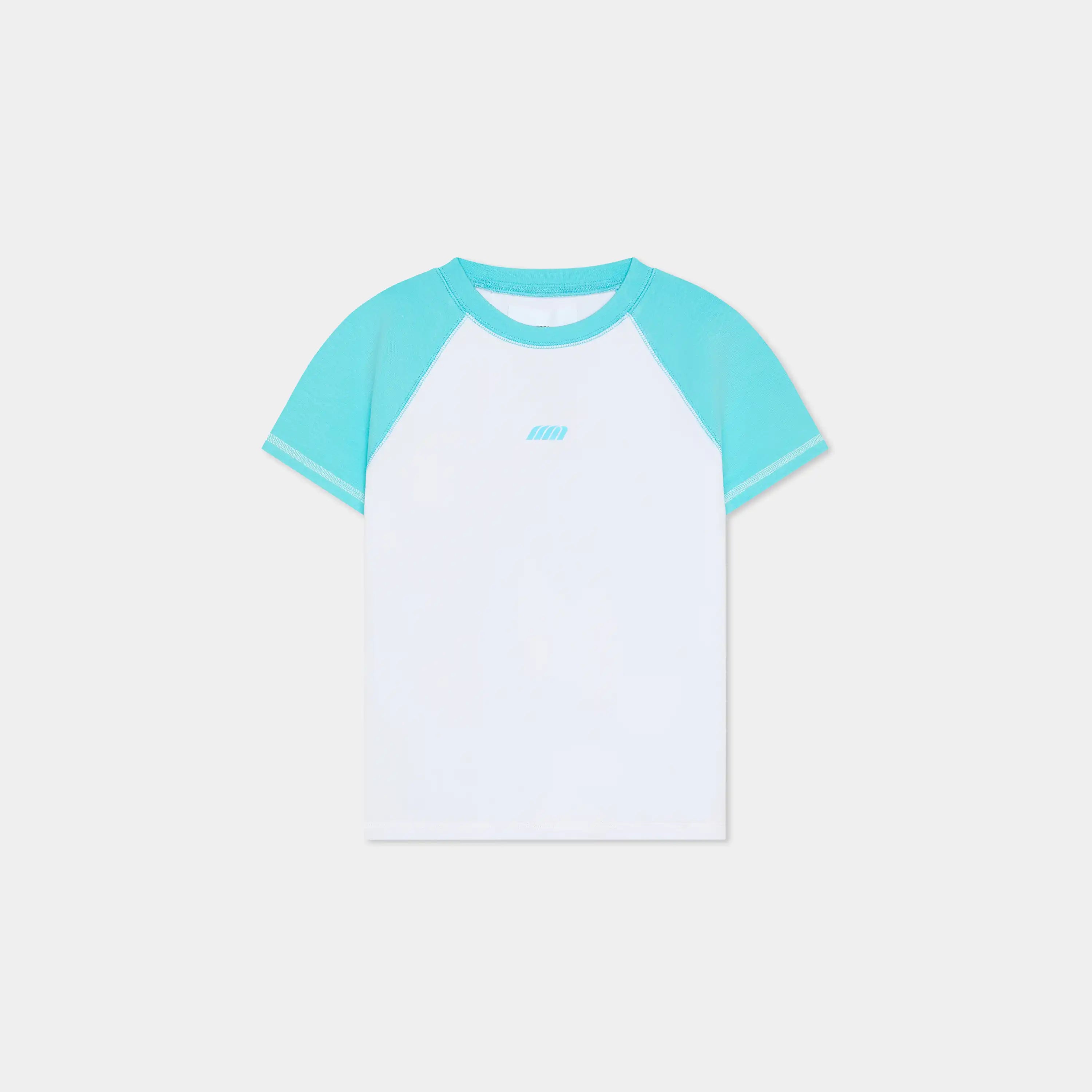 Kolin Blue Baby Tee Woman T-Shirts Eme Studios