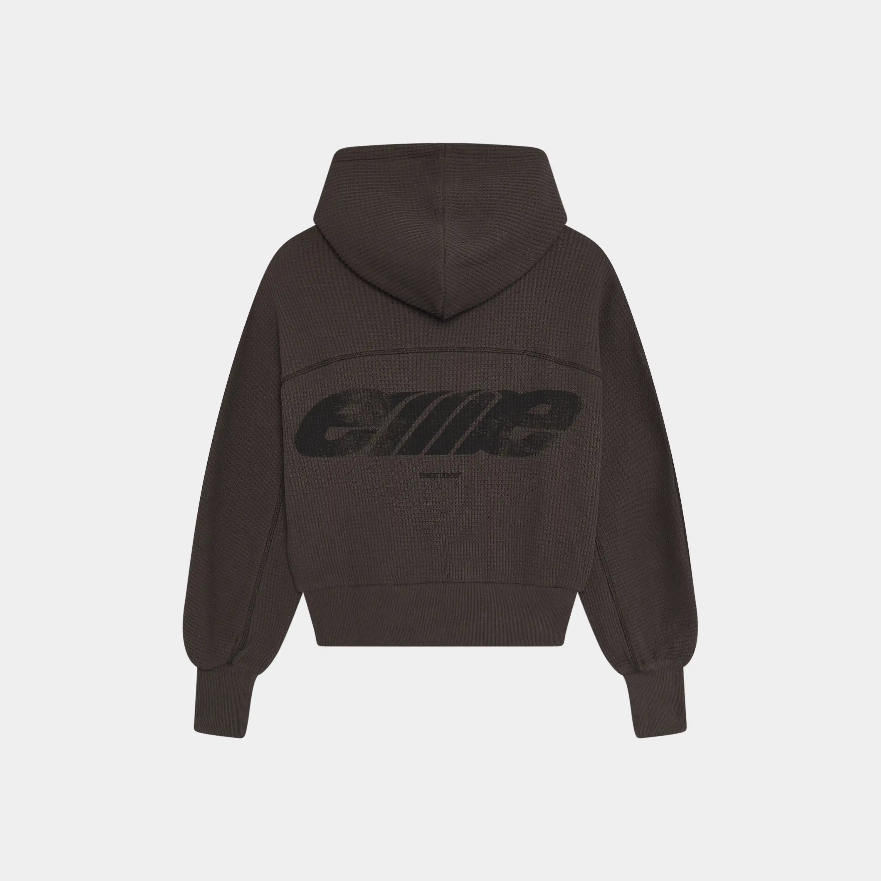 Kusama Fawn Waffle Hoodie Woman Hoodies Eme Studios