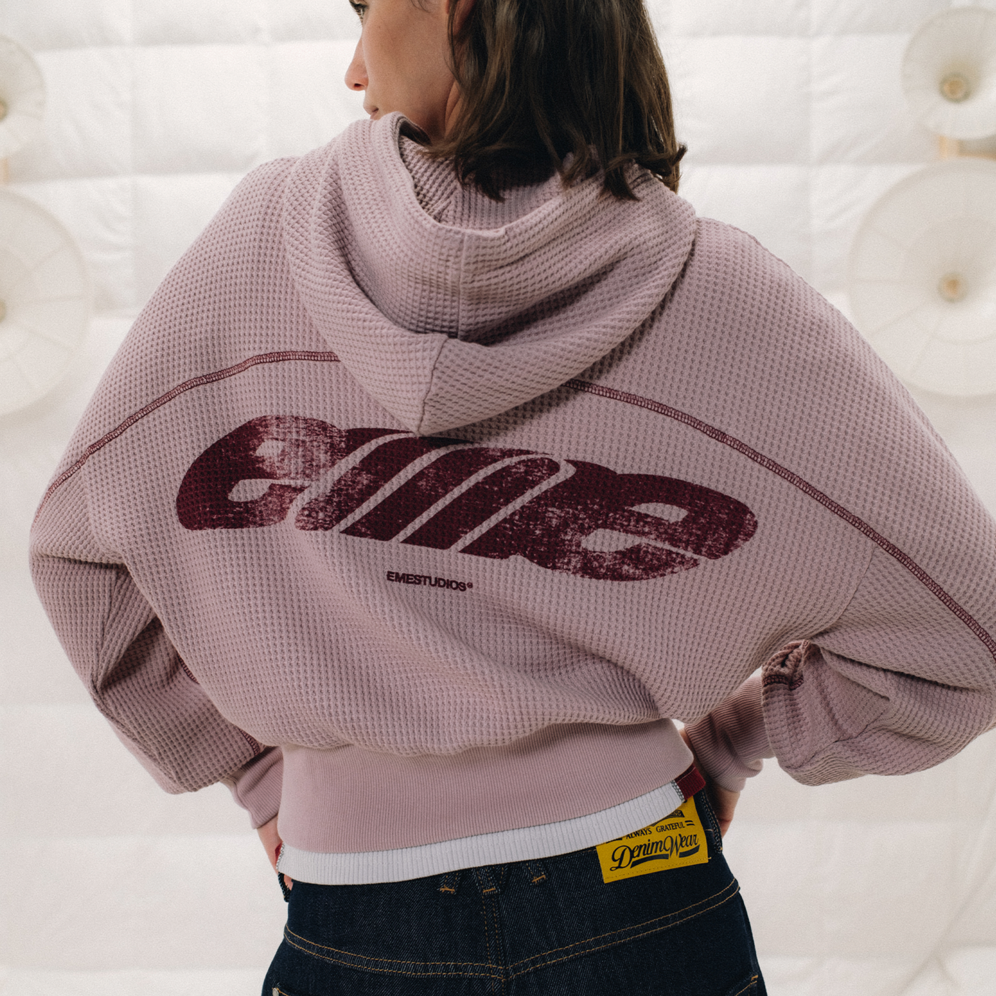 Kusama Gummy Waffle Hoodie Woman Hoodies Eme Studios