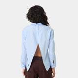 Linda Baby Blue Shirt Woman Shirts Eme Studios