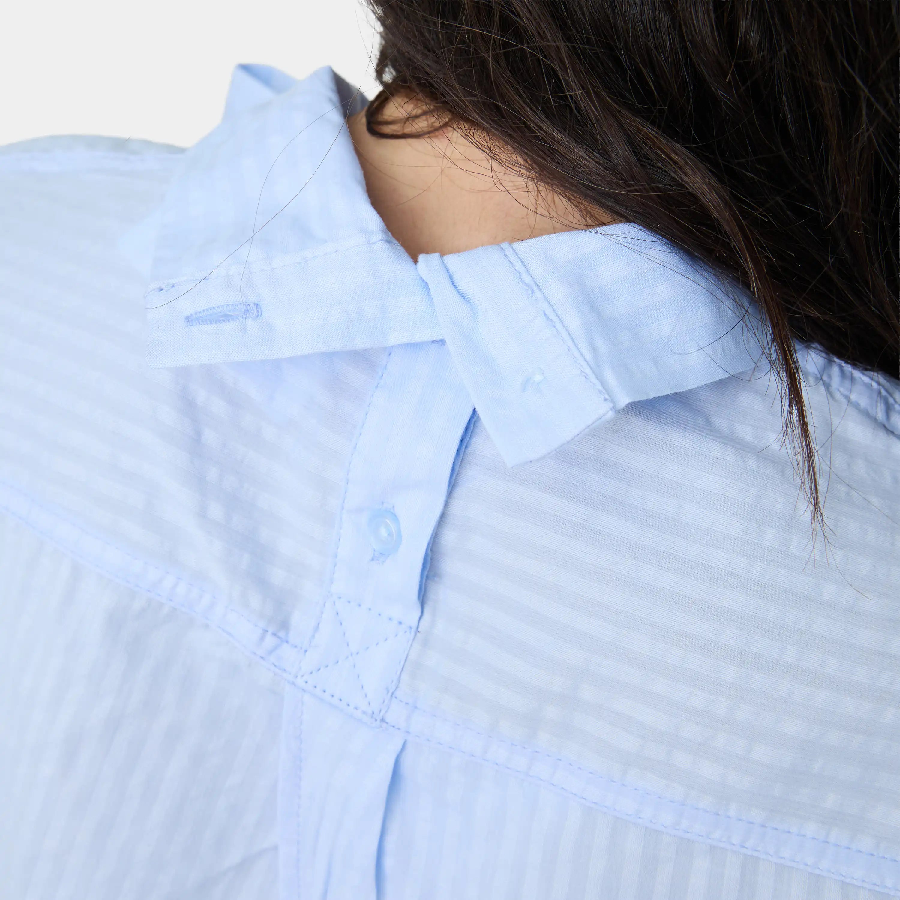 Linda Baby Blue Shirt Woman Shirts Eme Studios