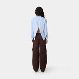 Linda Baby Blue Shirt Woman Shirts Eme Studios