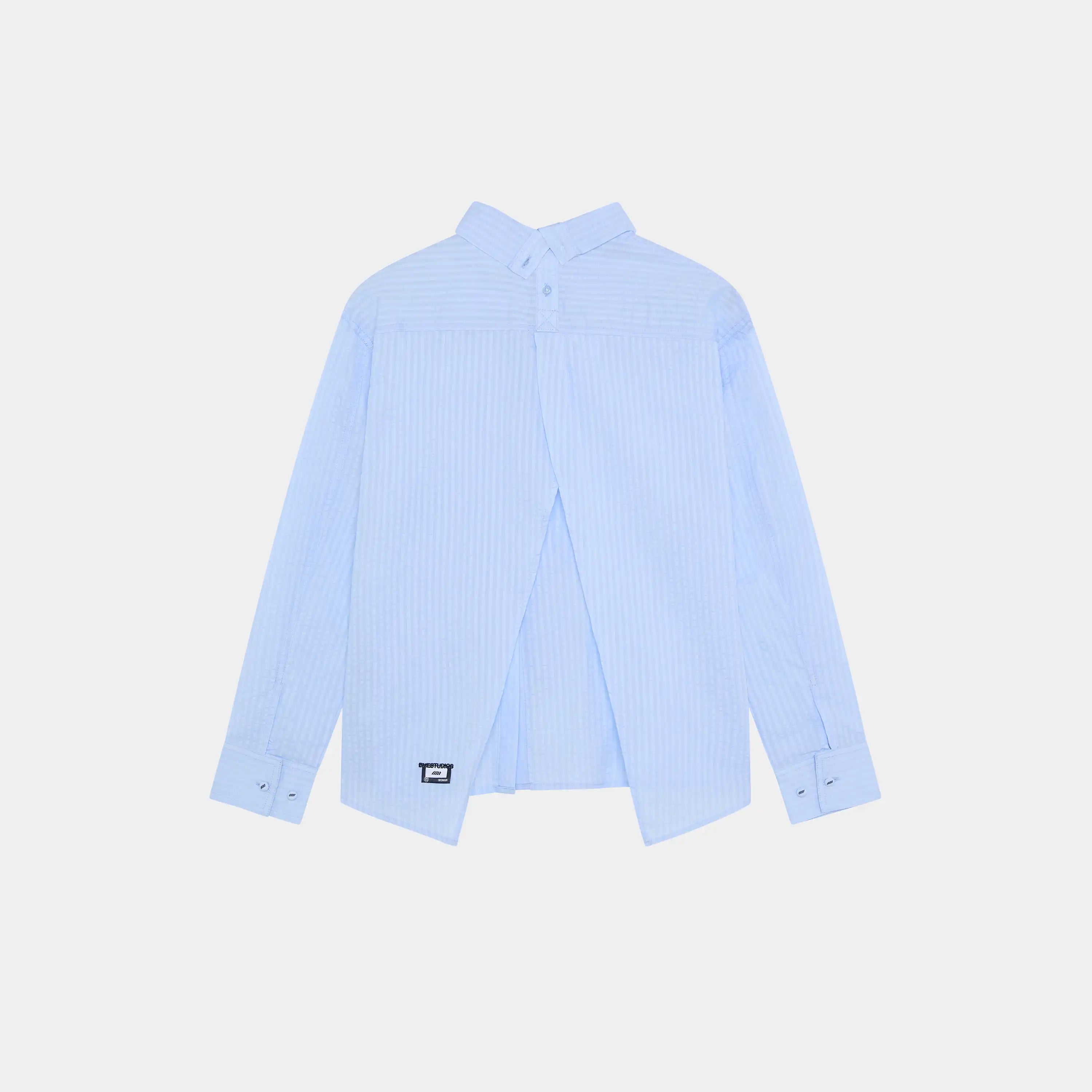 Linda Baby Blue Shirt Woman Shirts Eme Studios