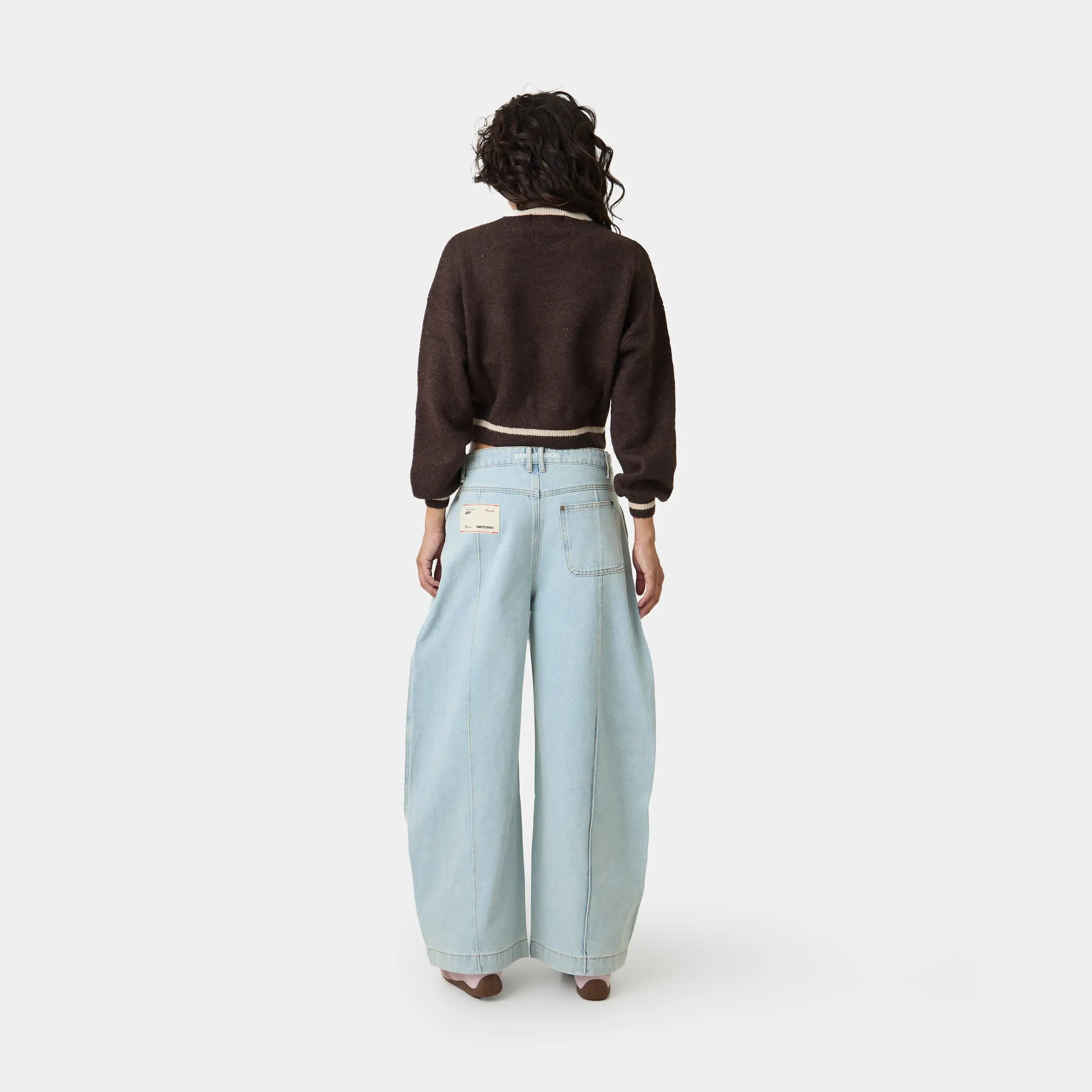 Liz Fawn Knit Sweater Woman Knitwear Eme Studios
