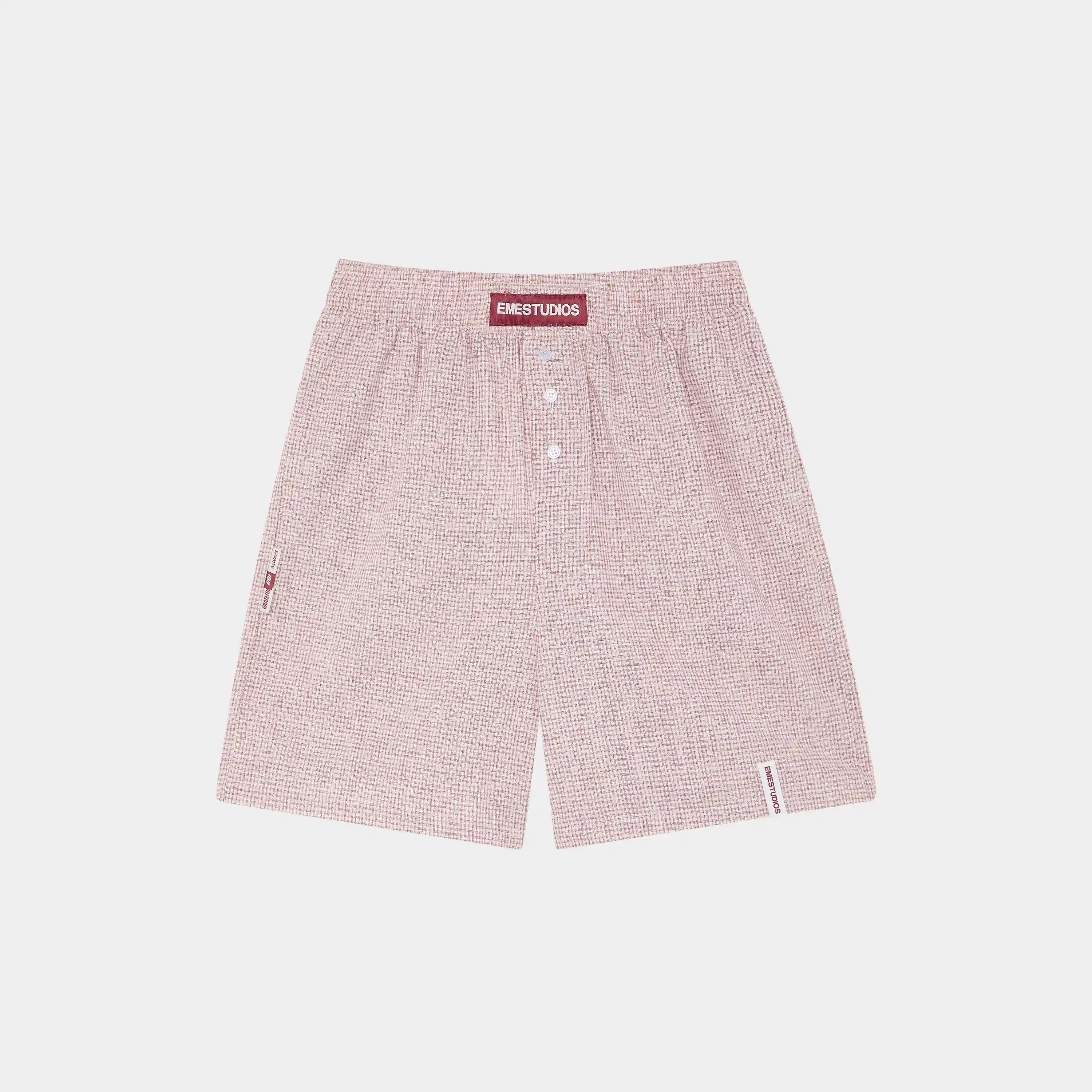 Llaut Jammies LS Cherry Vichy Shorts eme