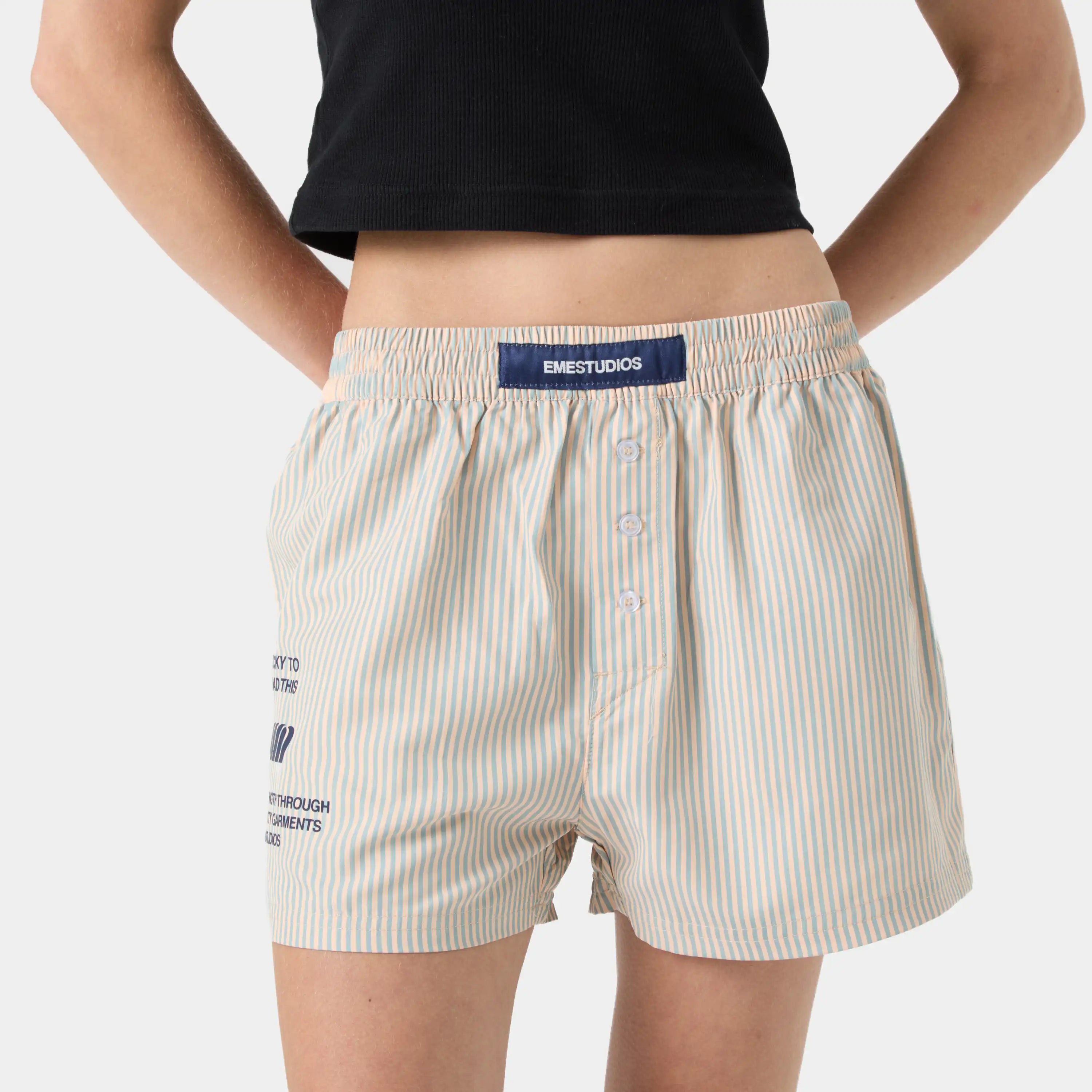 Lucky Striped Wine Boxers Underwear eme