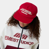 Lunch Red Cap Headwear Eme Studios