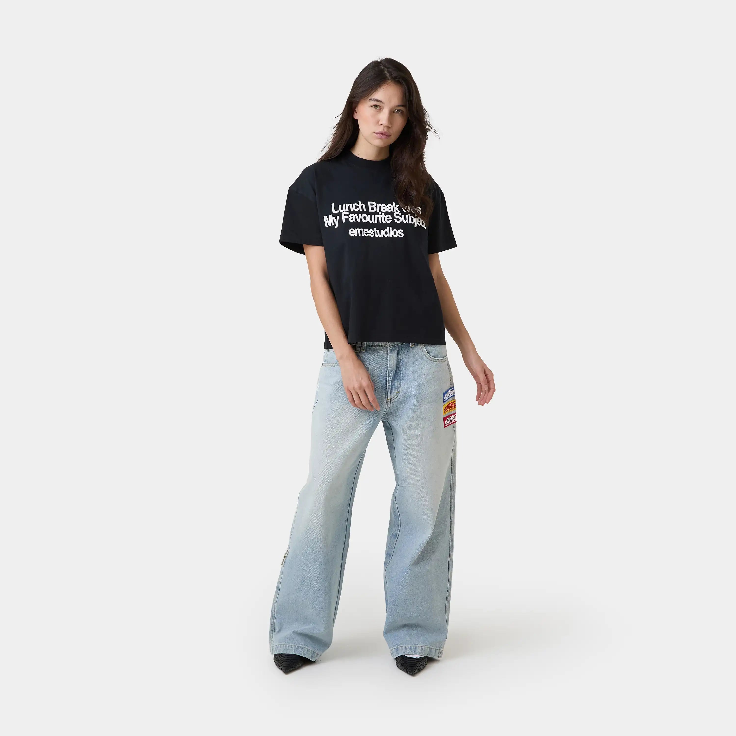 Lunch Shadow Oversized Tee T-shirts Eme Studios