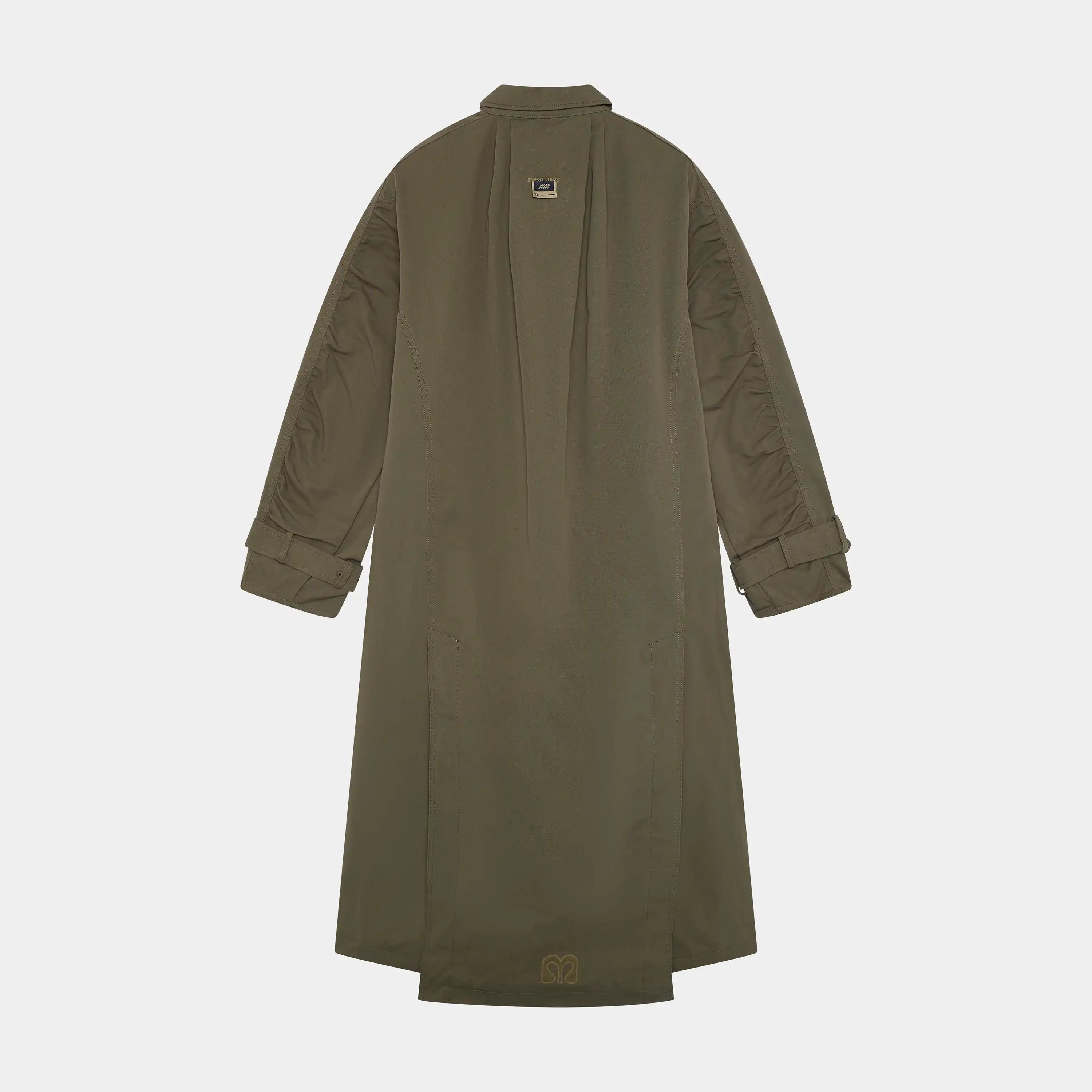 Luzia Forest Trench Coat Woman Outerwear Eme Studios