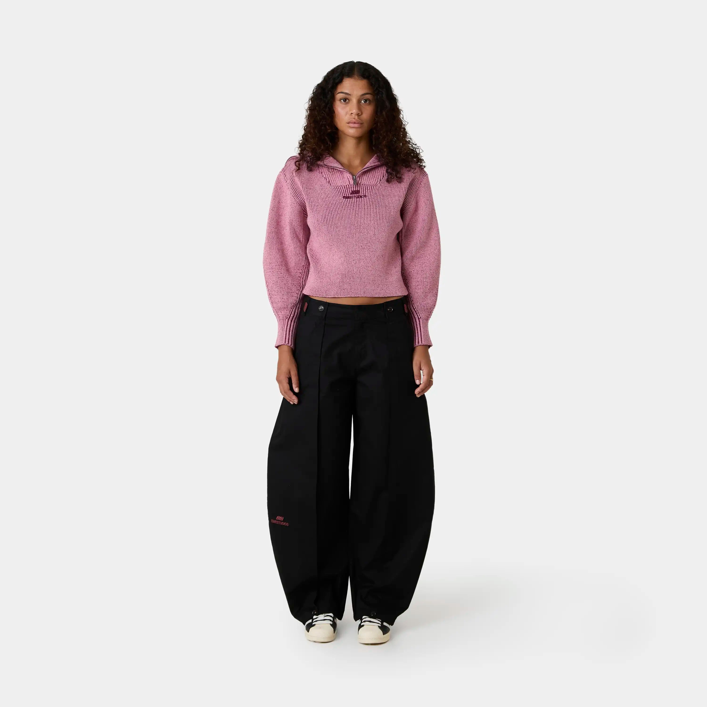 Marie Black Balloon Pants Woman Pants Eme Studios