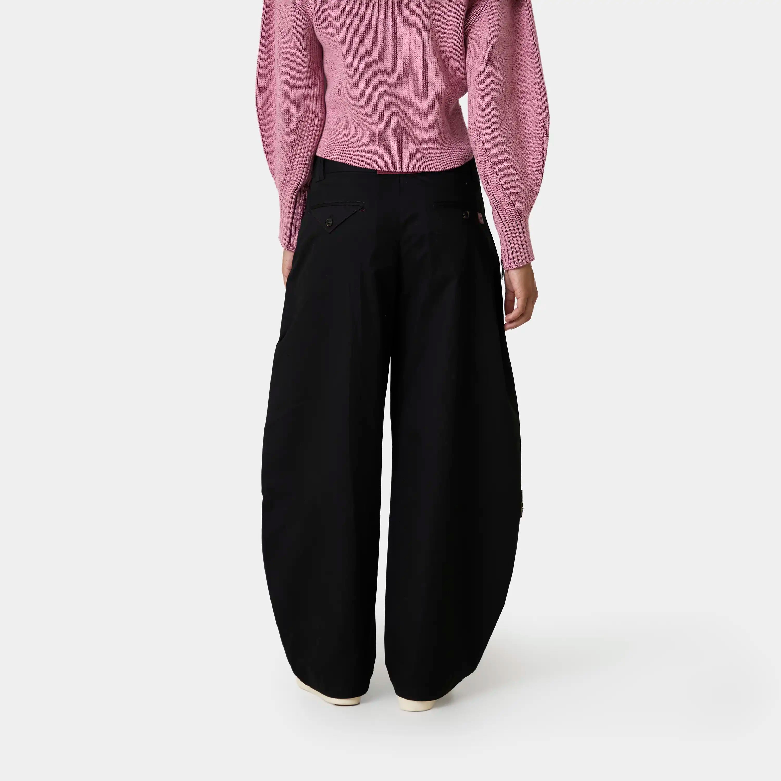 Marie Black Balloon Pants Woman Pants Eme Studios
