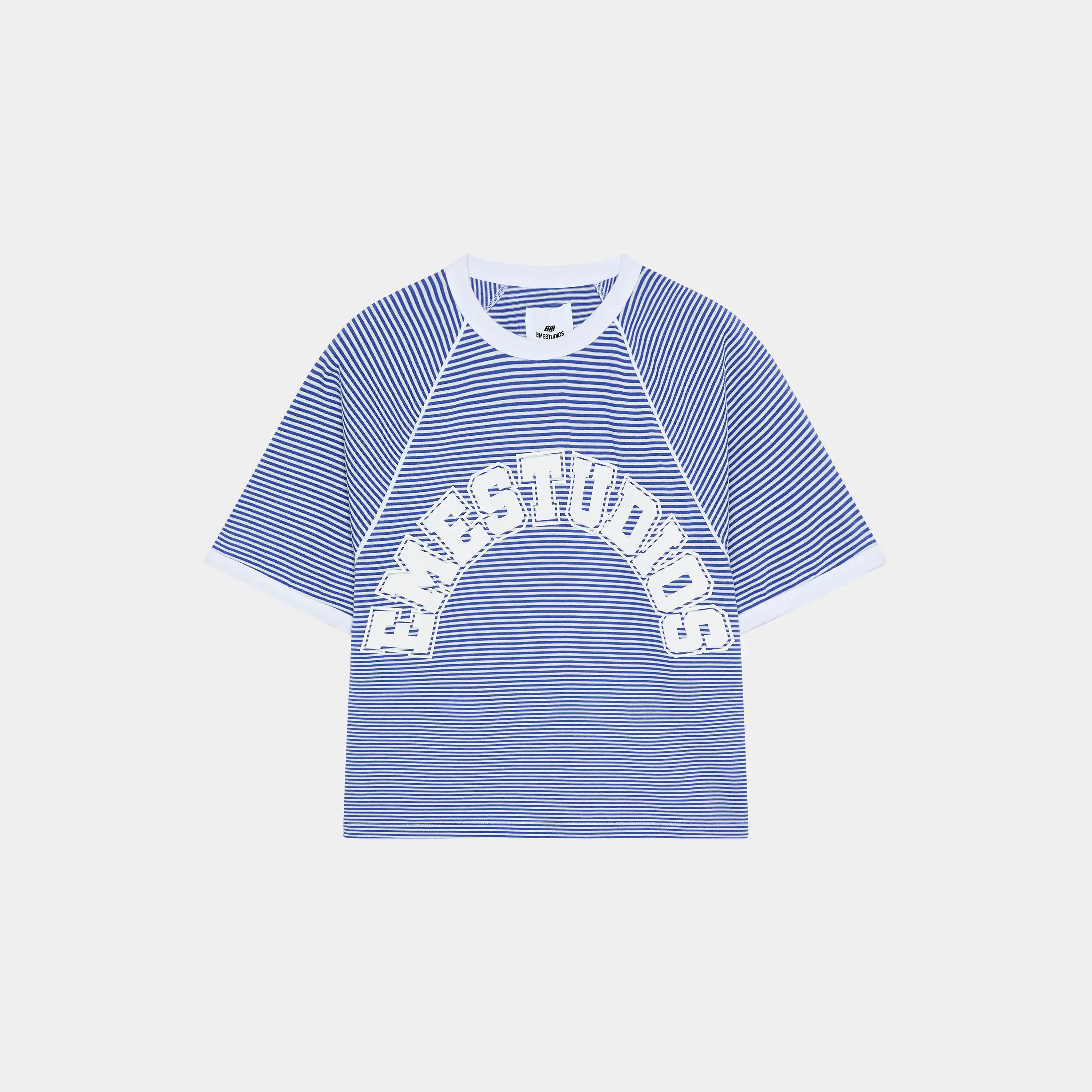 Mariner Blue Striped Tee T-shirts Eme Studios
