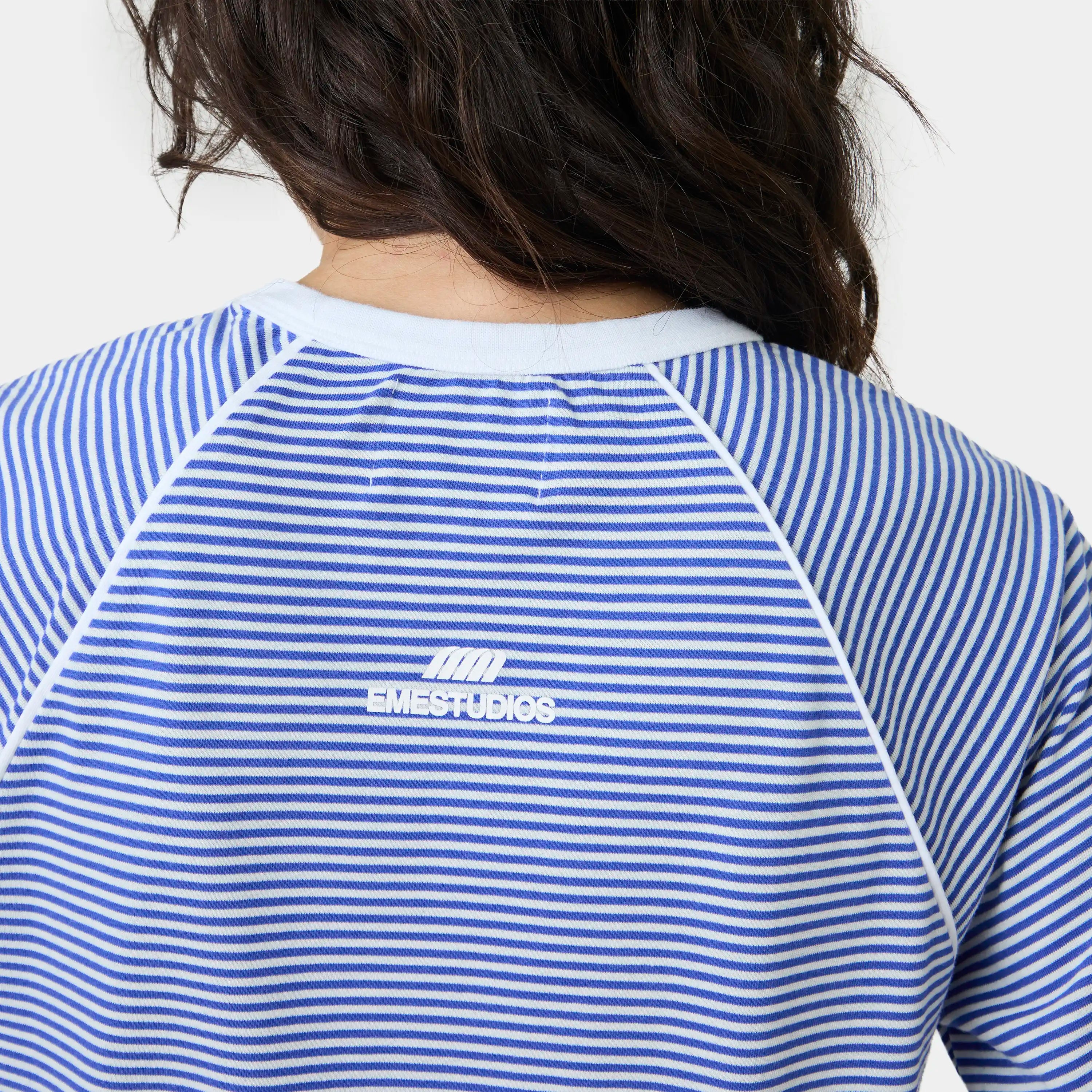 Mariner Blue Striped Tee T-shirts Eme Studios