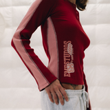Marsella Cherry Henley Long Sleeve Woman T-Shirts Eme Studios