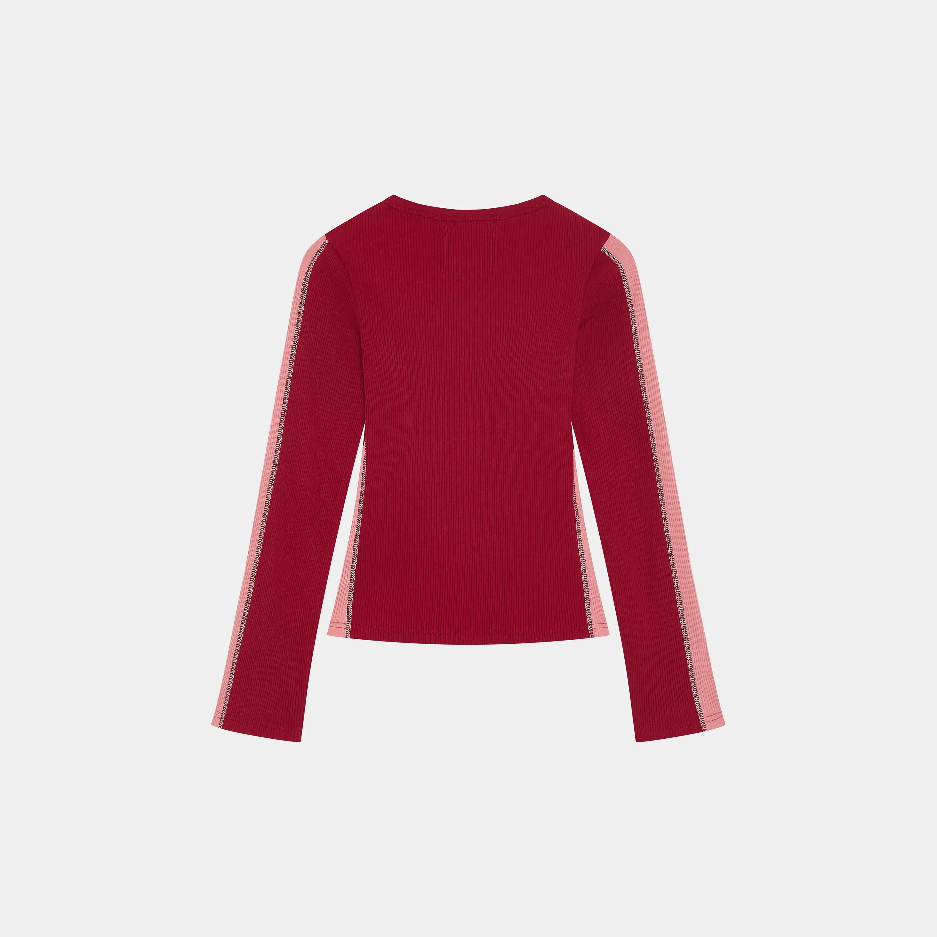 Marsella Cherry Henley Long Sleeve Woman T-Shirts Eme Studios