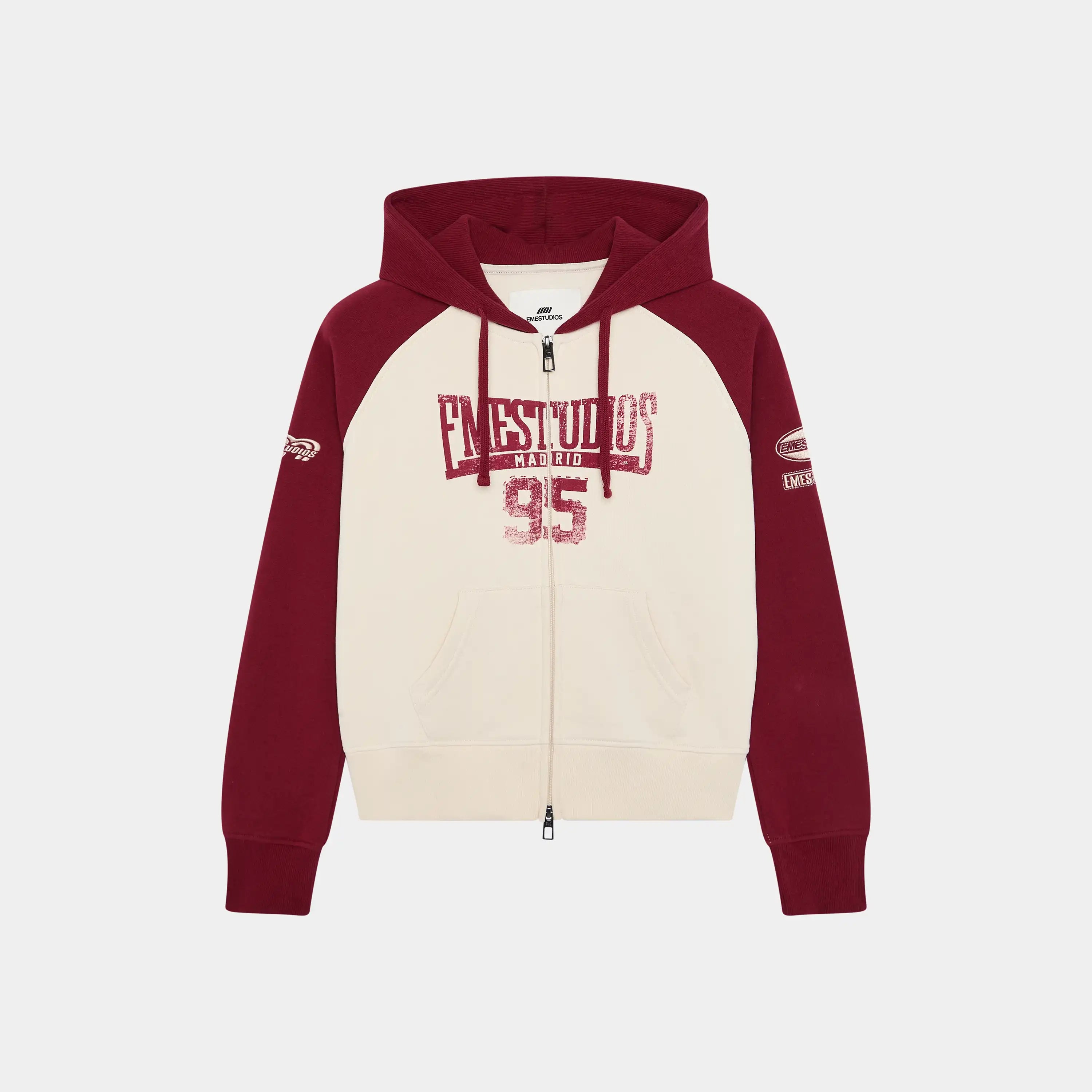 Marty Burgundy Full Zip