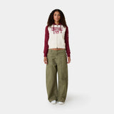 Marty Burgundy Full Zip Woman Hoodies Eme Studios