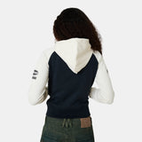 Marty Navy Full Zip Woman Hoodies Eme Studios