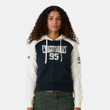 Marty Navy Full Zip Woman Hoodies Eme Studios