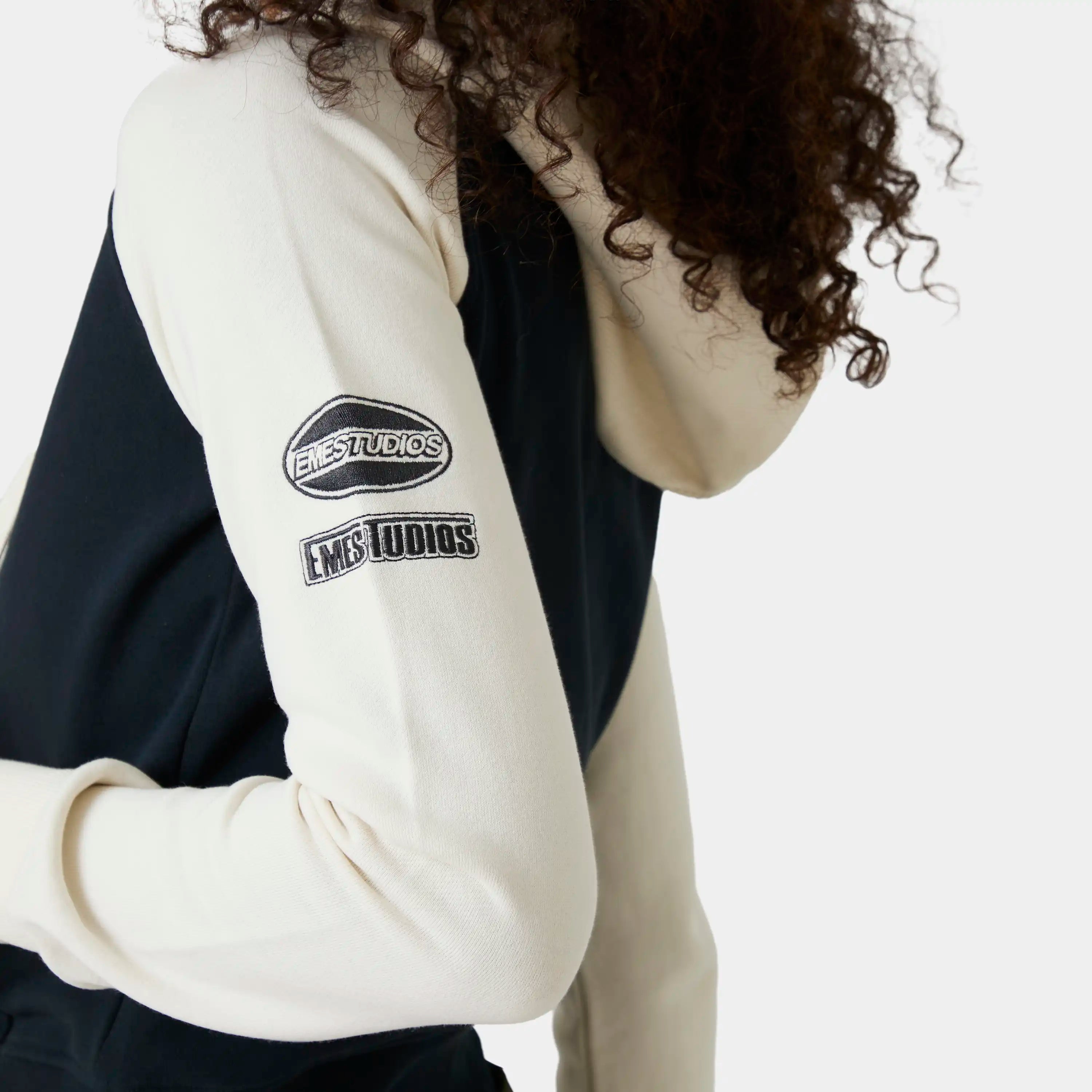 Marty Navy Full Zip Woman Hoodies Eme Studios