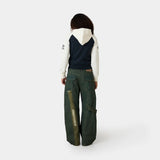 Marty Navy Full Zip Woman Hoodies Eme Studios
