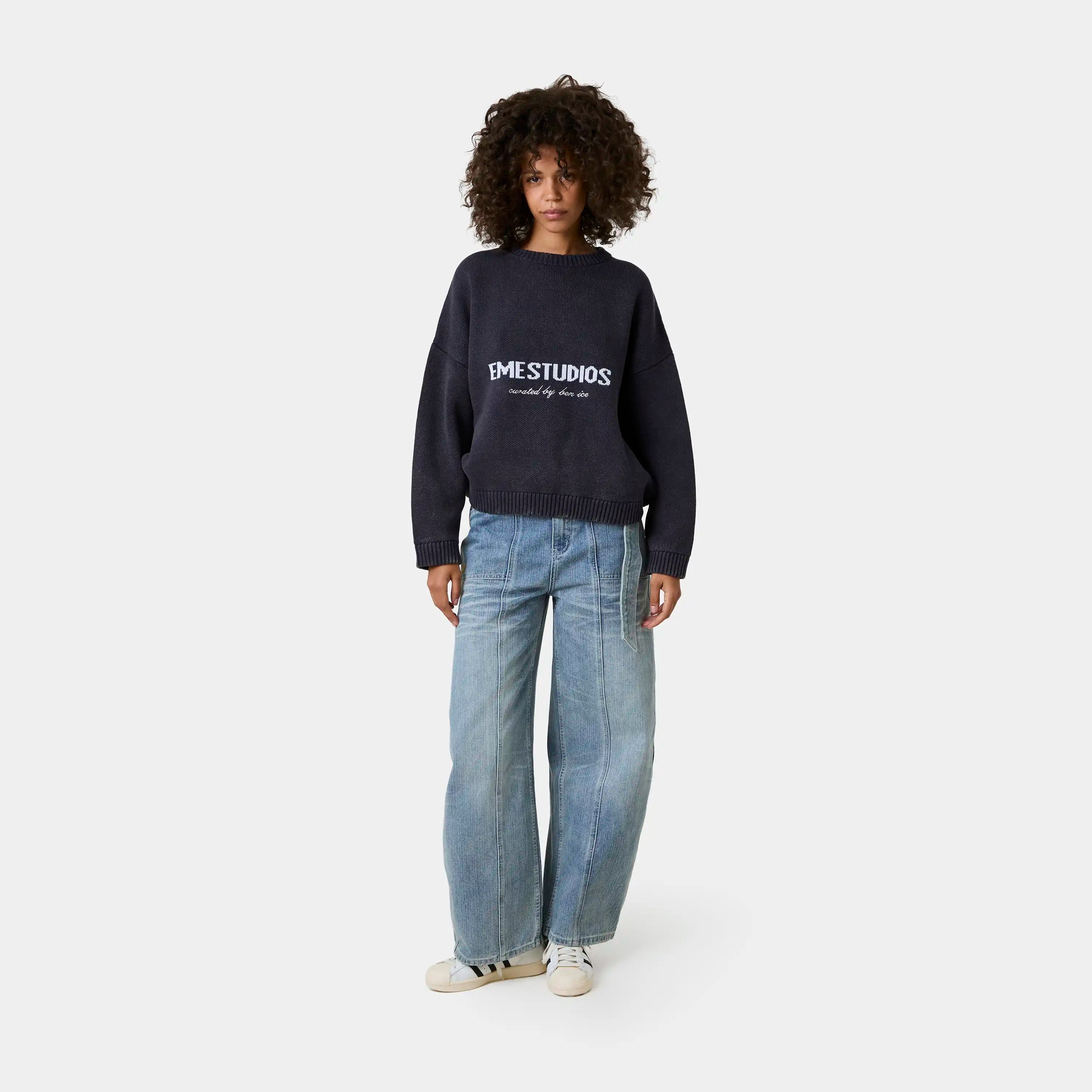 Master Acid Night Sky Knit Sweater Knitwear Eme Studios