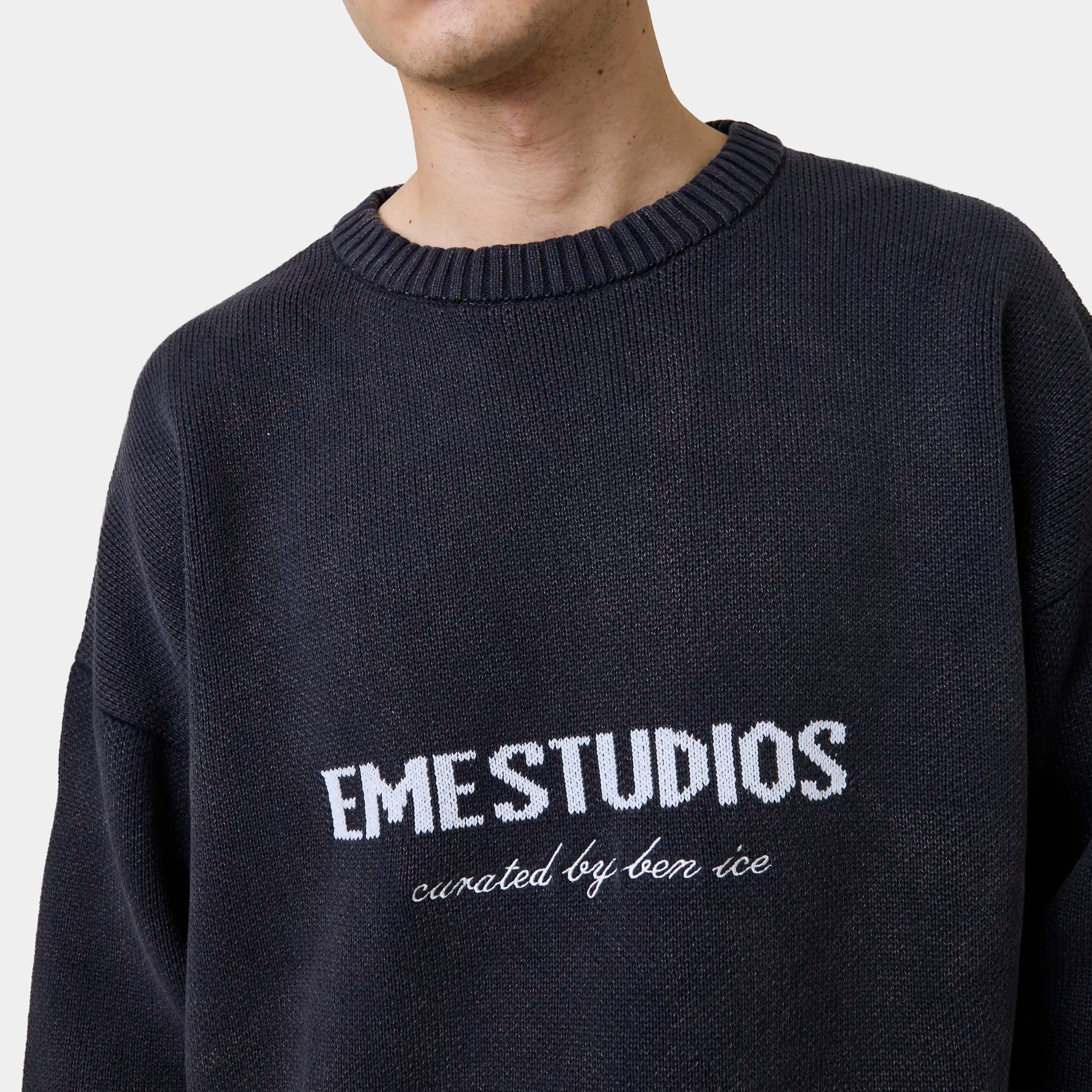 Master Acid Night Sky Knit Sweater Knitwear Eme Studios