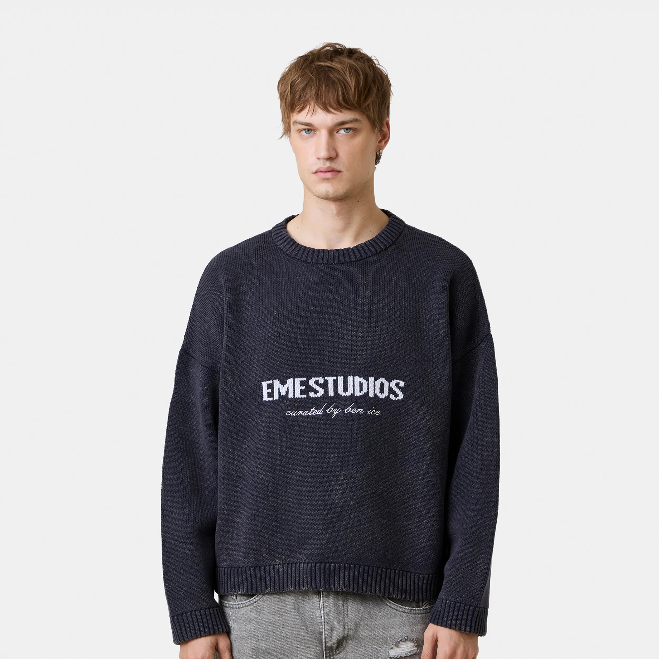 Master Acid Night Sky Knit Sweater Knitwear Eme Studios